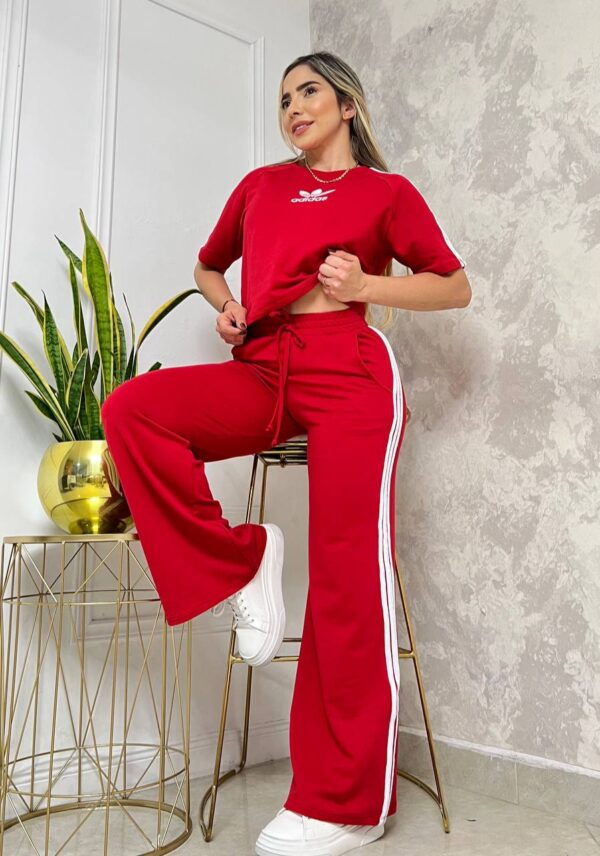 Conjunto Bota Campana Adidas