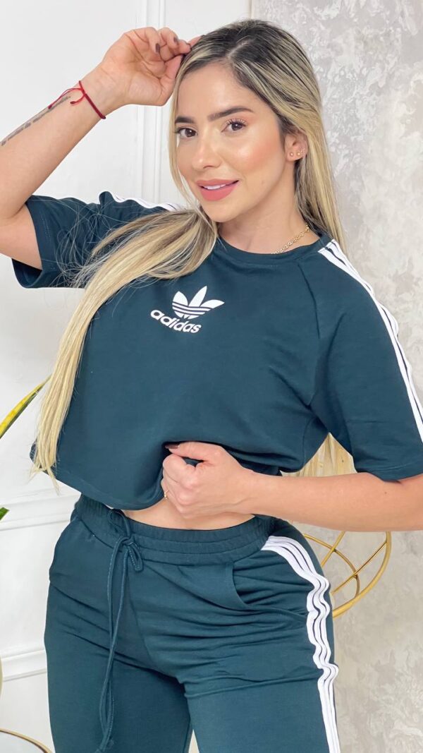 Conjunto Bota Campana Adidas