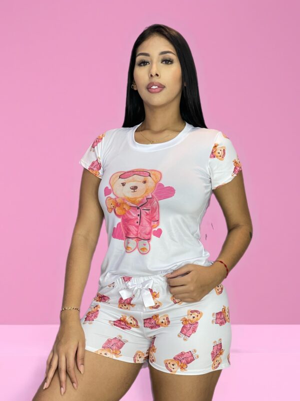 Pijama oso manga combinada