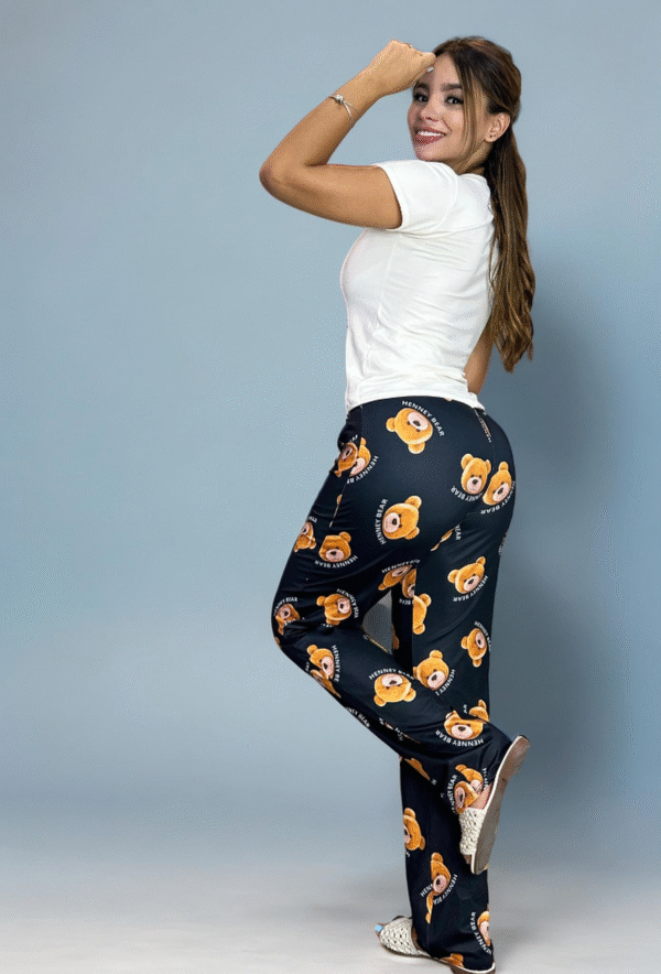 Pijama osos camiseta blanca