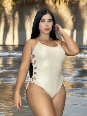 MONOKINI CORSET BEIGE