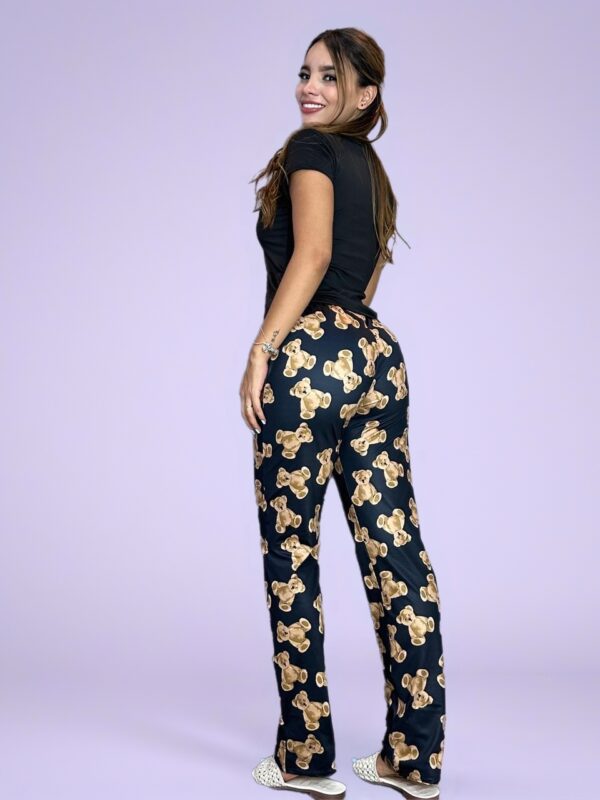 PIjama osos fondo negro camiseta